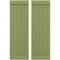 Ekena Millwork Americraft 5-Board Exterior Wood Joined Board-n-Batten Shutters w/ End Batten, ARW103BB518X59MGH, PR ARW103BB518X59MGH - alternate 1